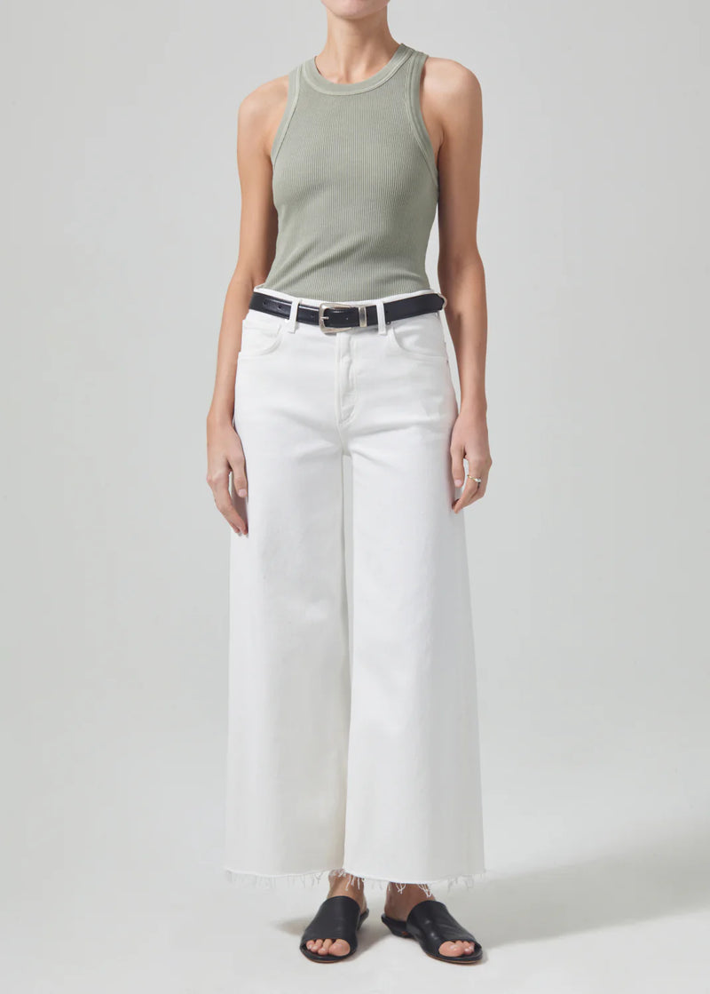 Citizens of Humanity - Lyra Crop Wide Leg - White