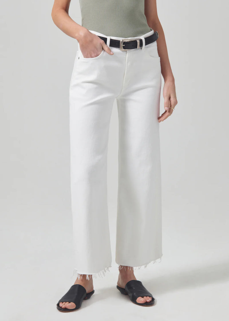 Citizens of Humanity - Lyra Crop Wide Leg - White