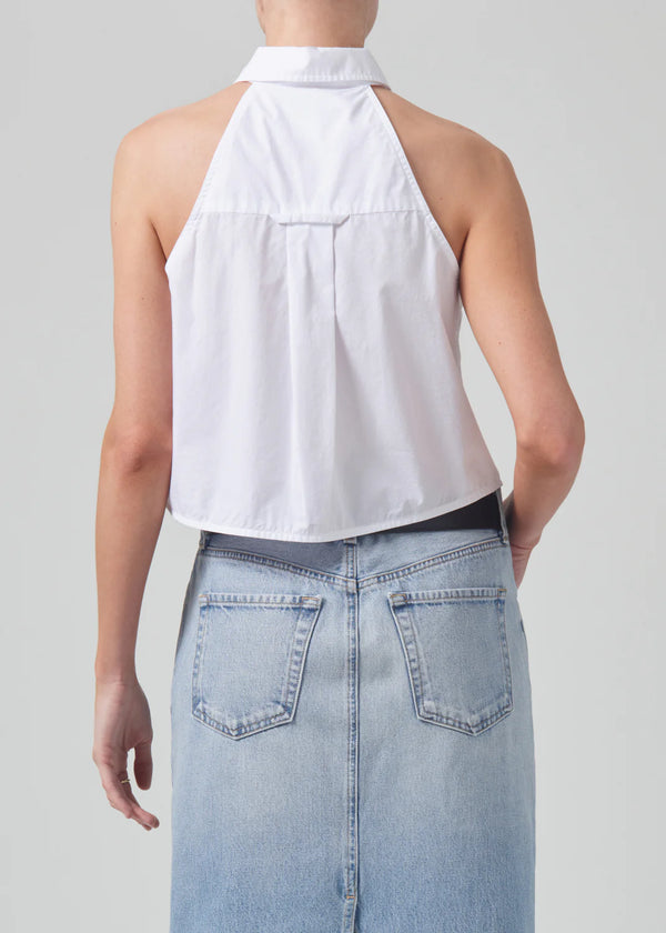 Citizens of Humanity - Adeline Sleeveless Shirt - Optic White