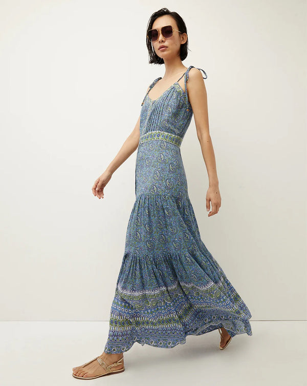 Veronica Beard - Windansea Maxi Dress - Electric Blue Multi