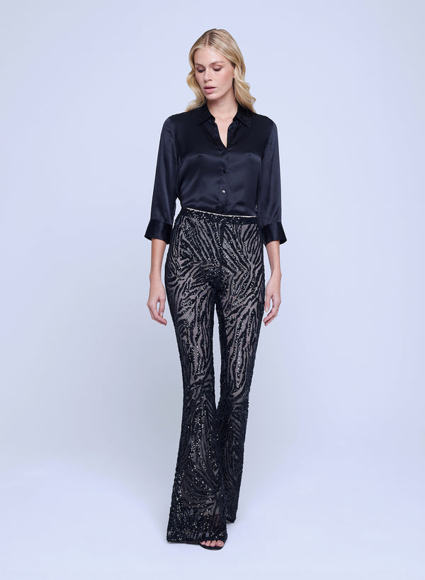 L’agence - Honor Flared Pant - Black