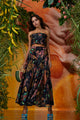 Charo Ruiz - Long Skirt Tana - Black Fresca