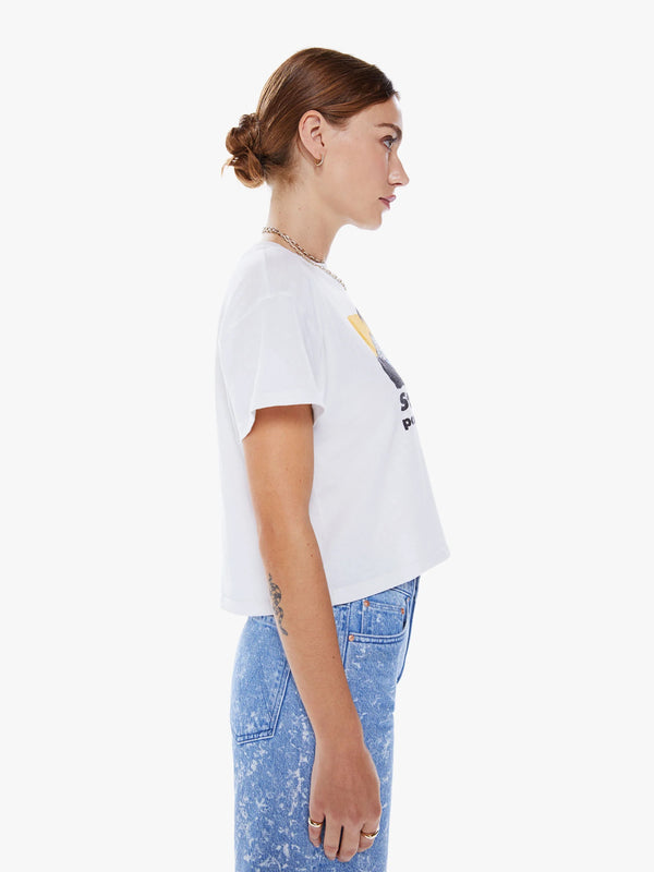 Mother - The Grab Bag Crop Tee - St. Barts