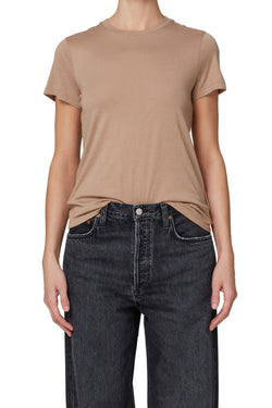 Agolde - Annise Slim Tee - Wafer