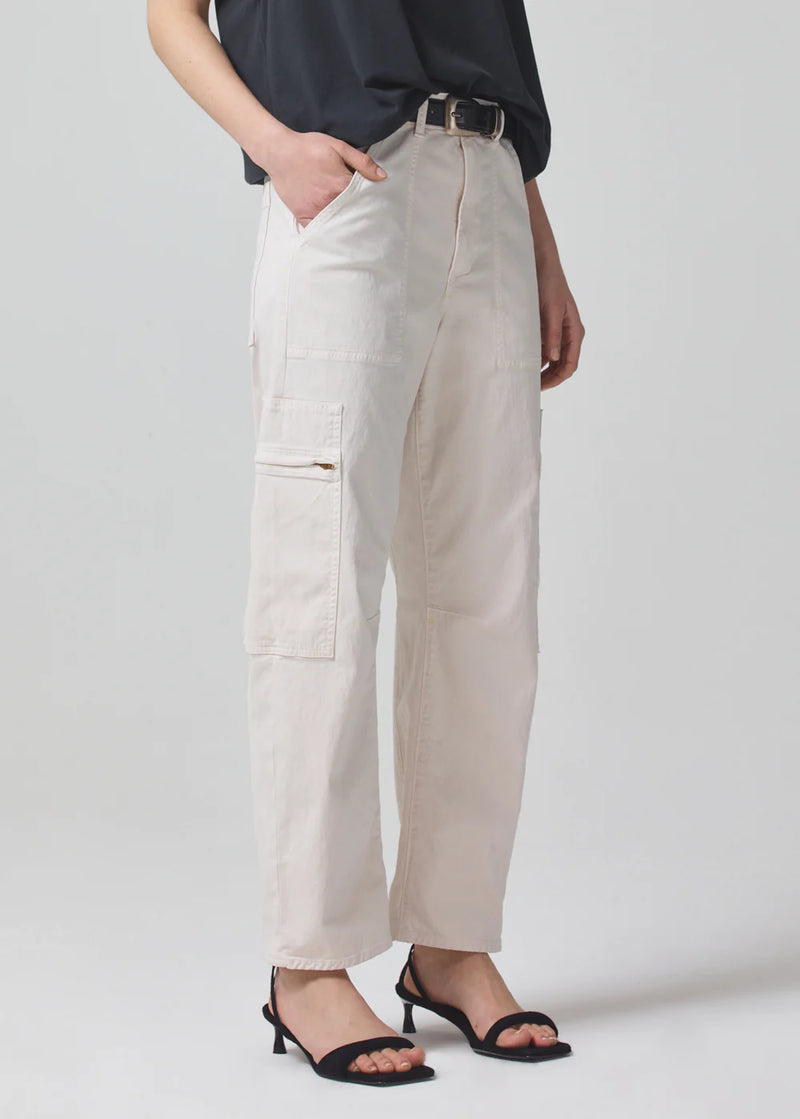 Mid Rise Easy Cargo Jeans