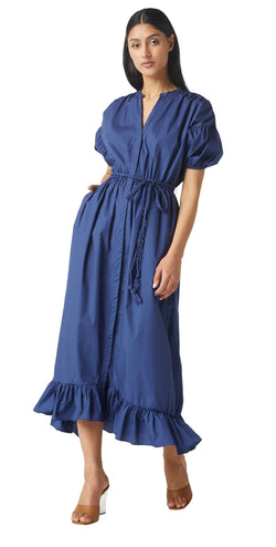 Misa - Amarine Dress - Indigo Blue