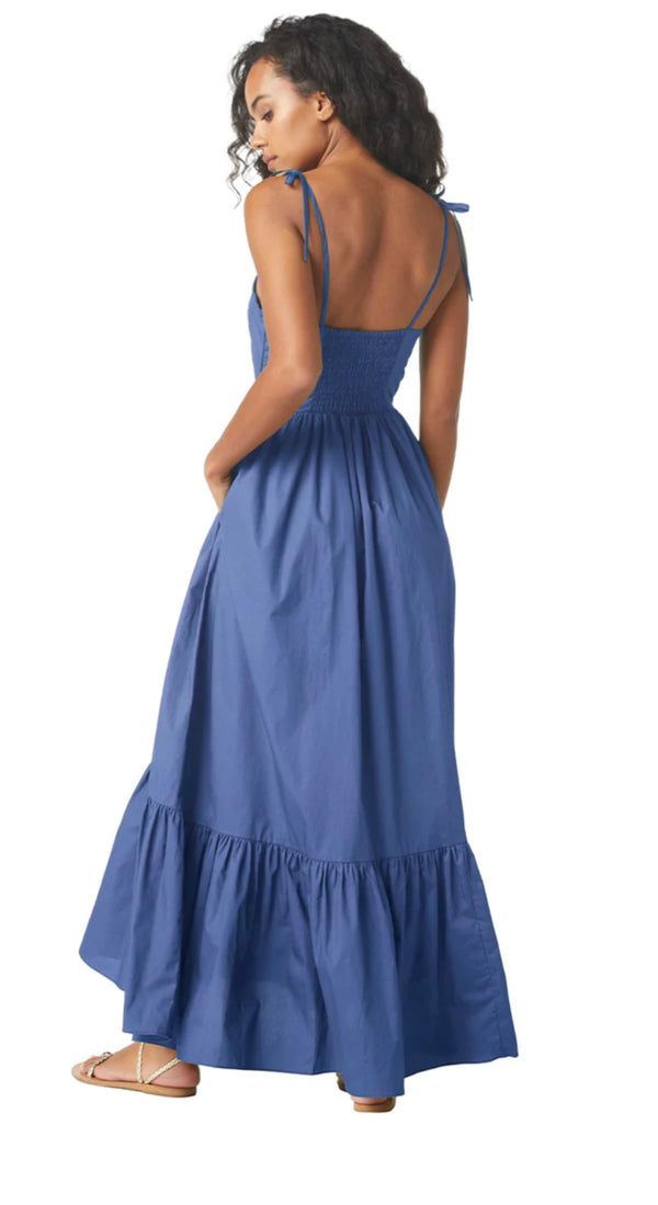 Misa - Magnolia Dress - Indigo Blue