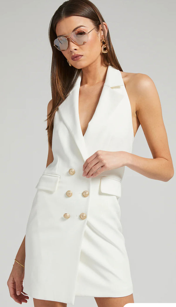 Generation Love - Michelle Halter Blazer Dress - White