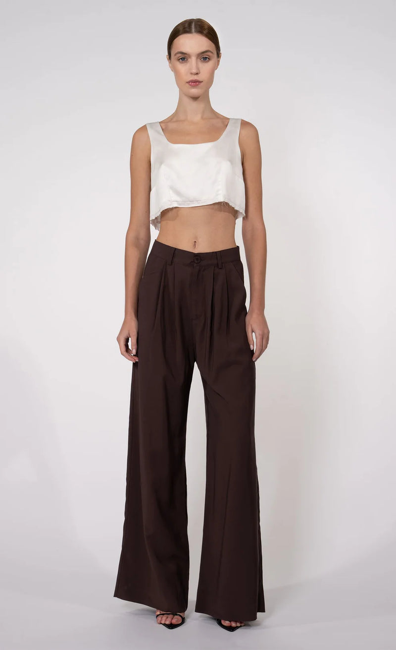 Nonchalant - Fabi Pant - Chocolate