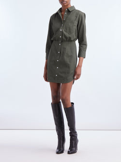 Veronica Beard - Keston Dress - Army Green