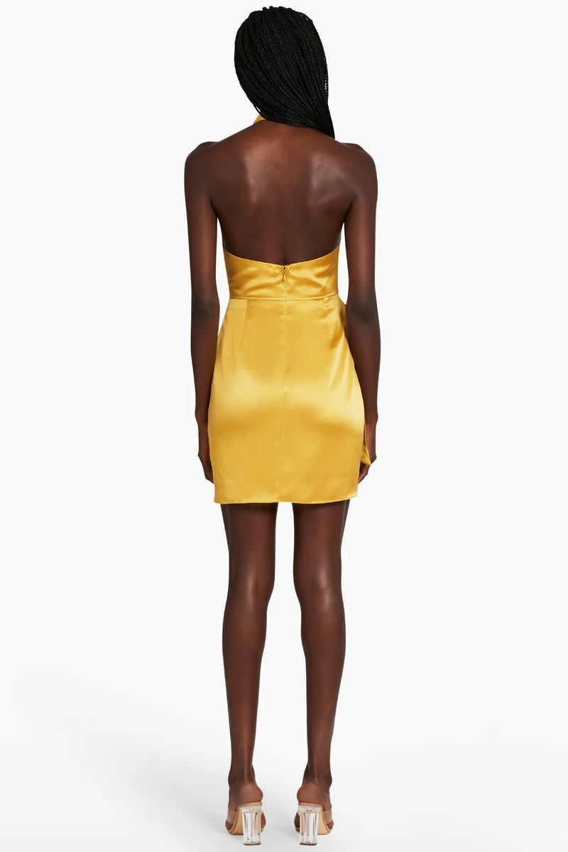 Amanda Uprichard Martine Silk Mini Dress Amanda Uprichard Martine Silk Mini Dress