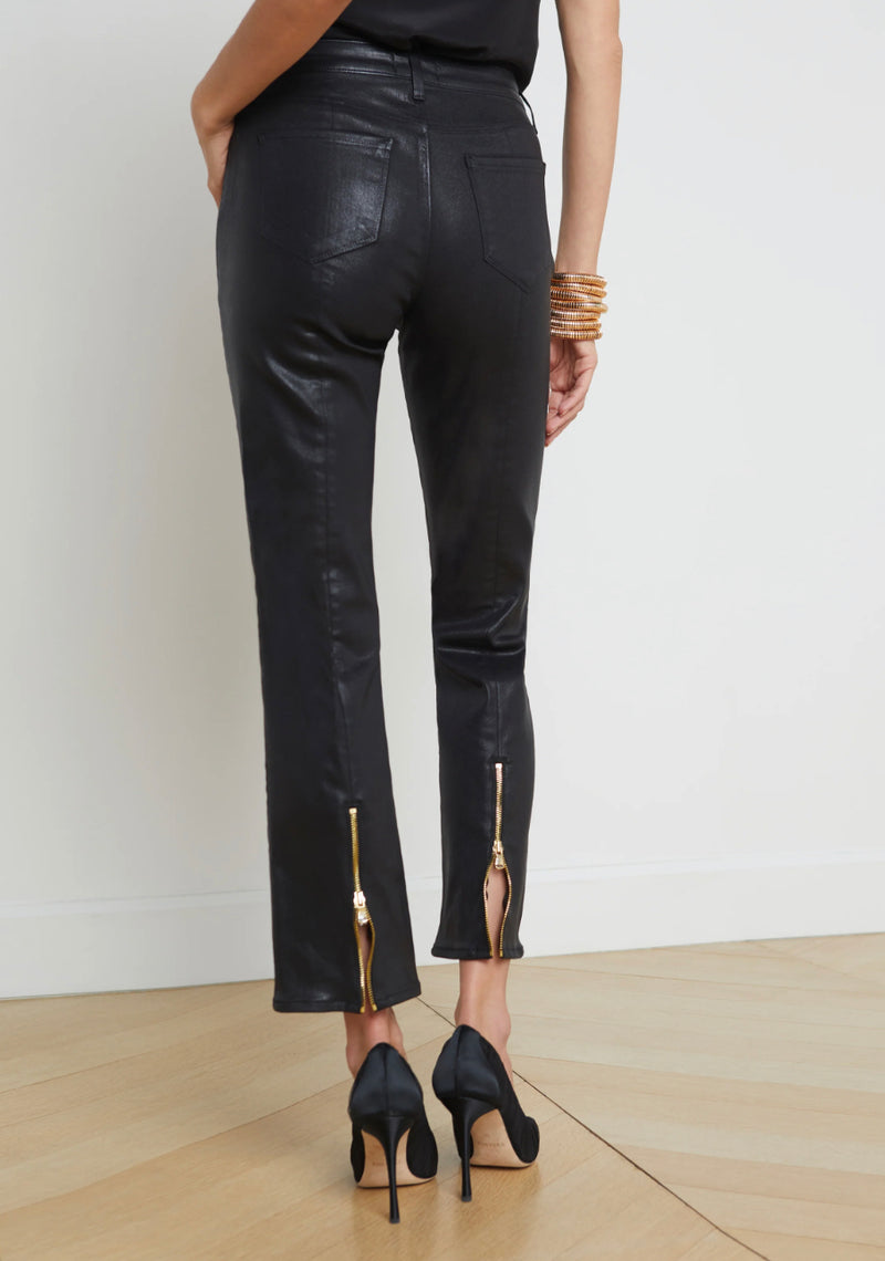 L’agence - Ginny Coated Jean - Noir Coated
