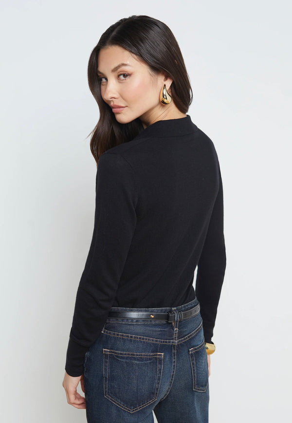 L’agence - Sterling Sweater - Black/Gold