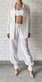Hemant and Nandita - Ilara Flared Pant - White