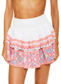 Ramy Brook - Loretta Skirt - White Multi Combo Embroidered