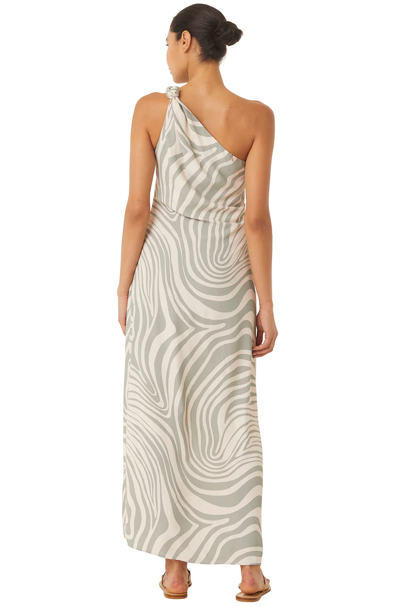 Misa - Persephone Dress - Zebra Abstract