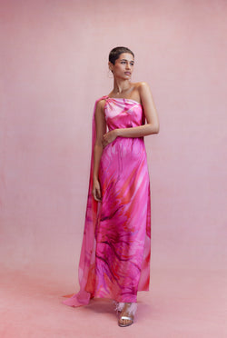 Hemant and Nandita - Abira Maxi Dress - Pink