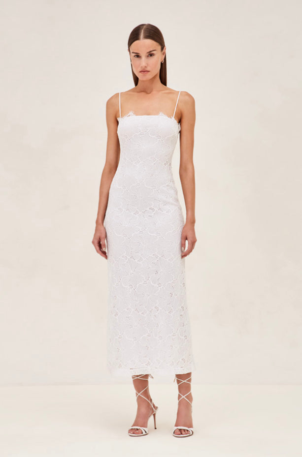ALEXIS Rishell Dress White LACE / XS ALEXIS Rishell Dress White LACE / XS