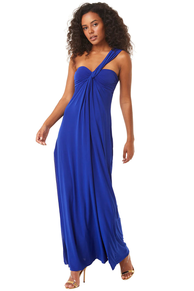 Misa - Thora Dress - Cobalt Blue Venezia