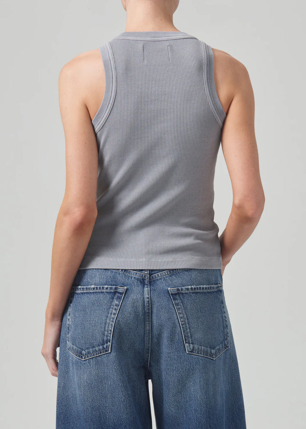 Citizens of Humanity - Isabel Rib Tank - Cyclone Grey