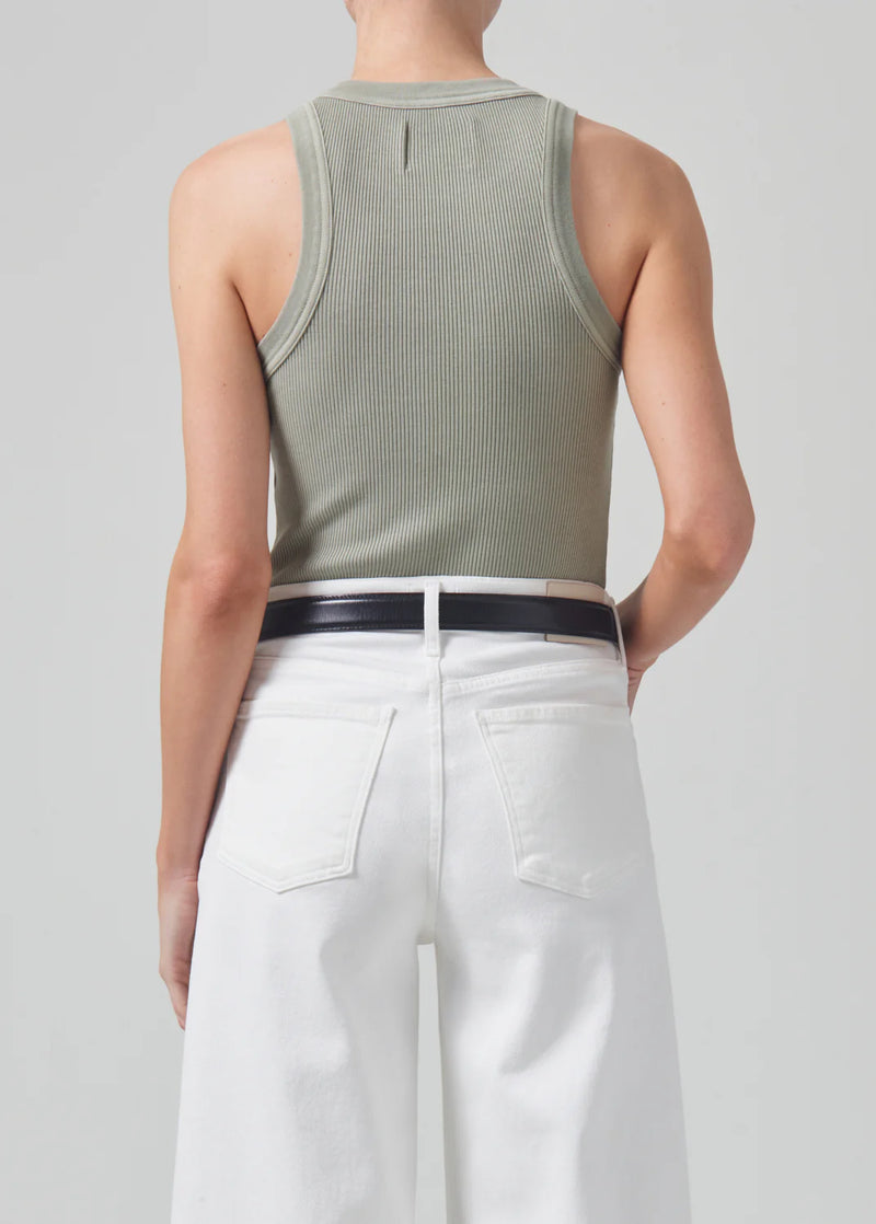 Citizens of Humanity - Isabel Rib Tank - Spring Moss