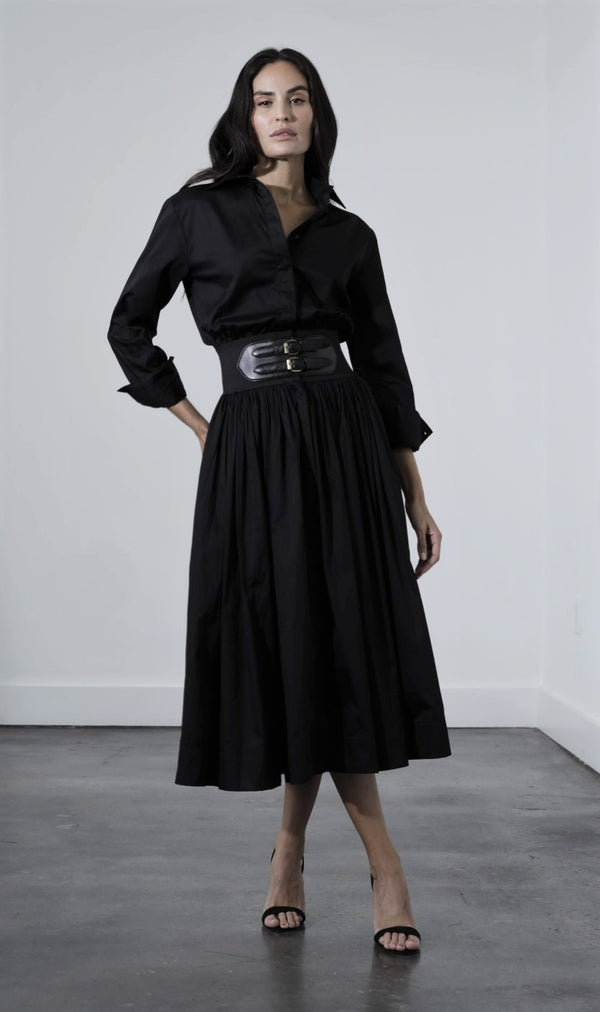 Karina Grimaldi - Briar Midi Dress - Black