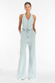 Amanda Uprichard - Ethan Denim Jumpsuit - Iceberg