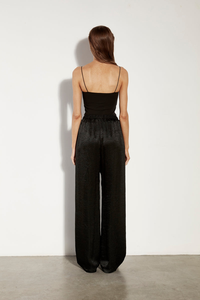 Satin Wide Leg