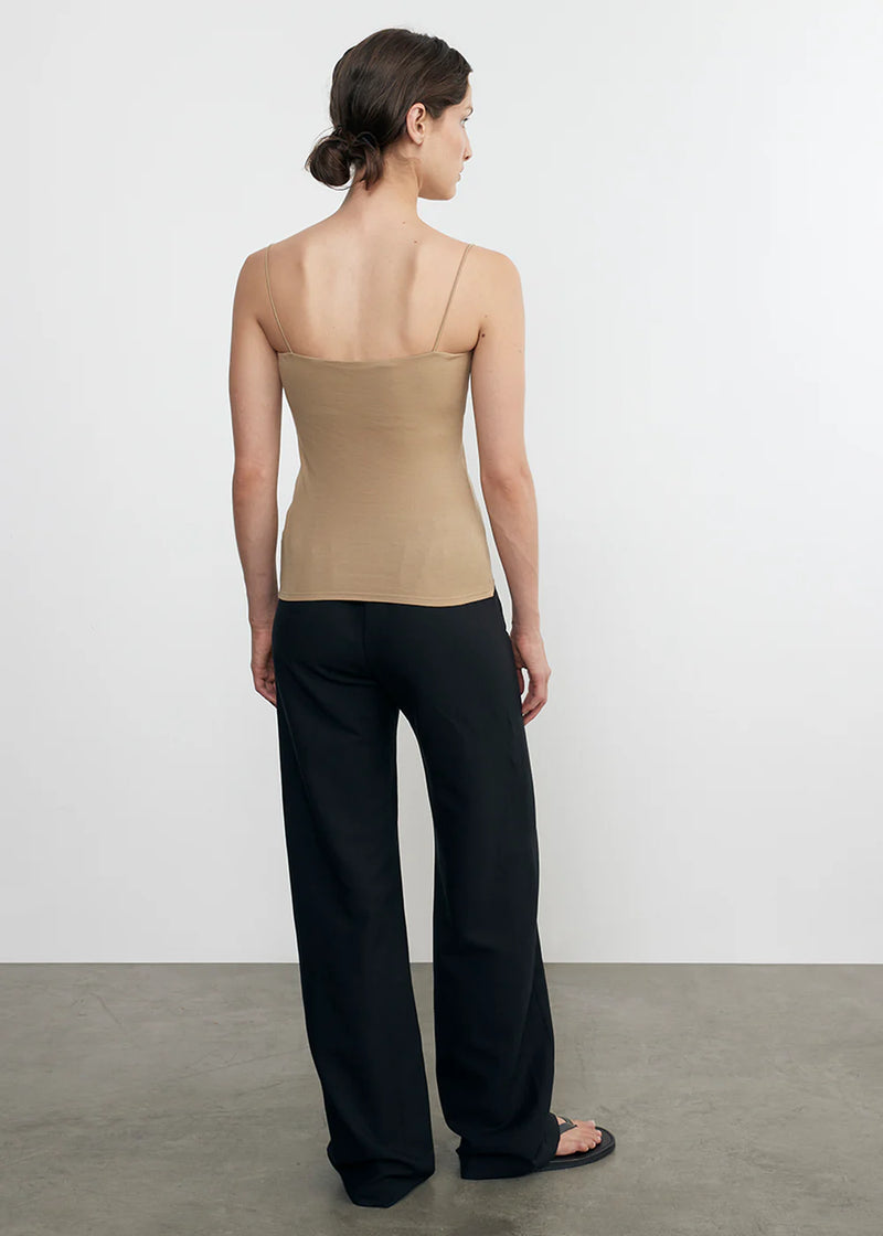 Enza Costa - Essential Strappy Tank - Fatigue