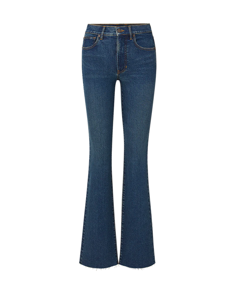 Veronica Beard - Cameron Mid Rise Bootcut Jean - Thriller