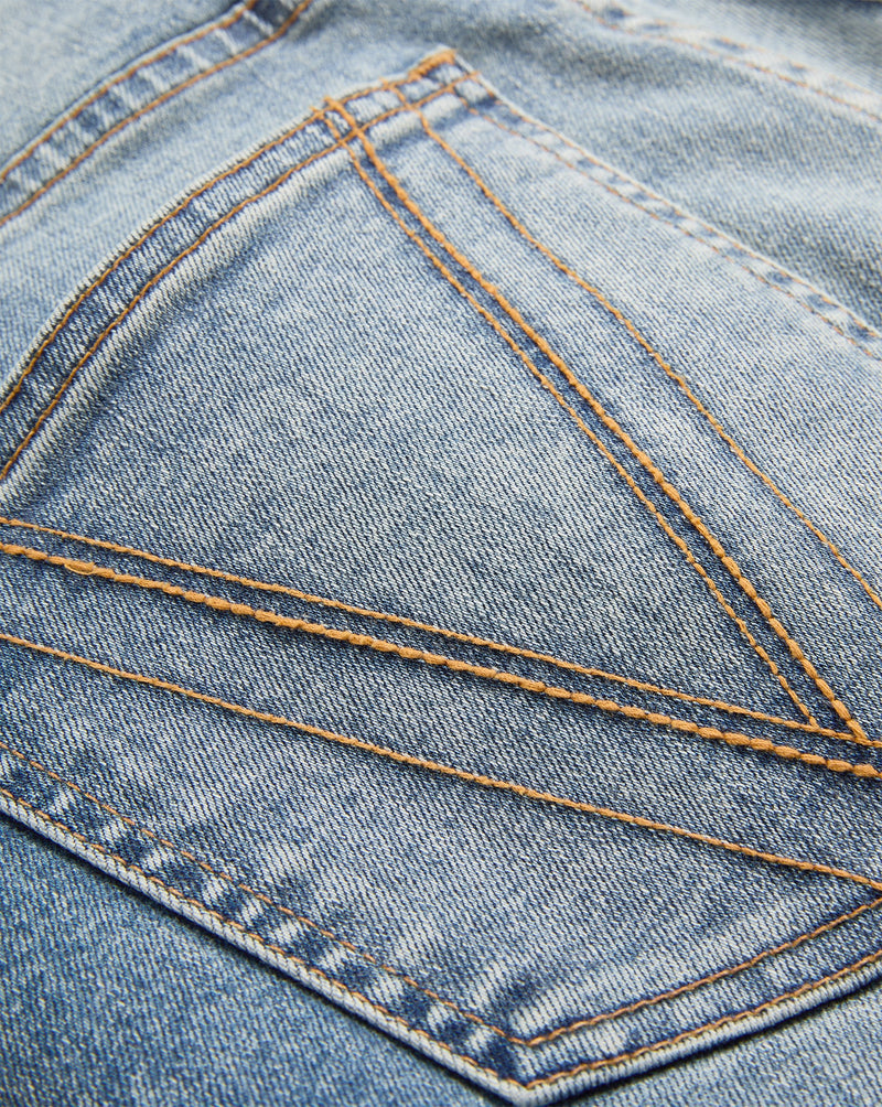 Veronica Beard - Beverly Skinny-Flare Jean - Ripple Dust