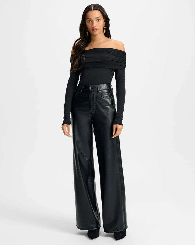 Veronica Beard - Kasey Wide-Leg Pant - Black