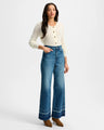 Veronica Beard - Taylor Wide-Leg Jean - City Blast