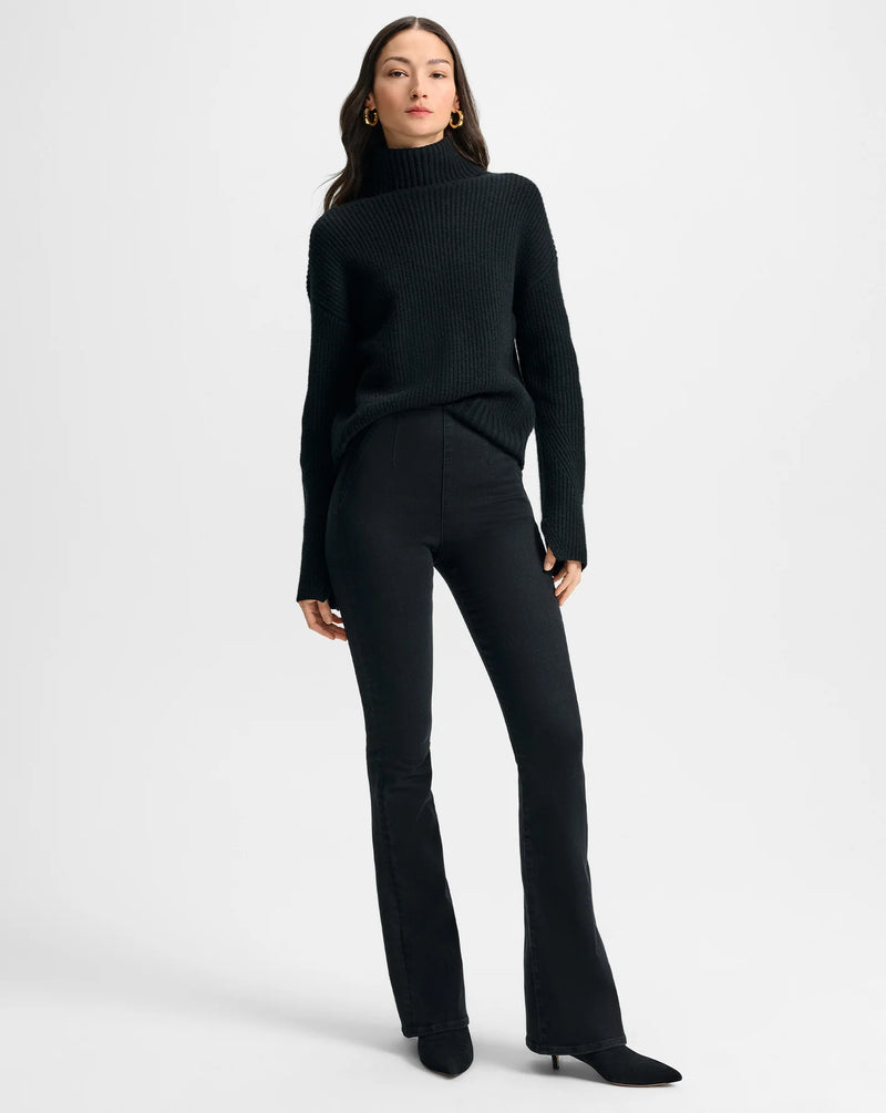 Veronica Beard - Beverly Flare Jean - Onyx