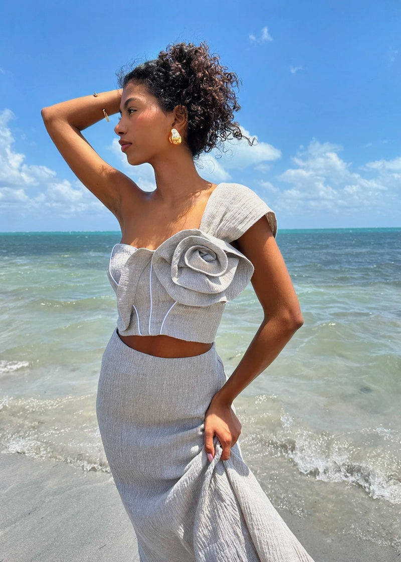 JESSIE X JBQ - Hope Skirt - Taupe