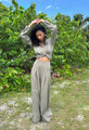 Jessie X JBQ  - Serpent Top - Vineyard Green