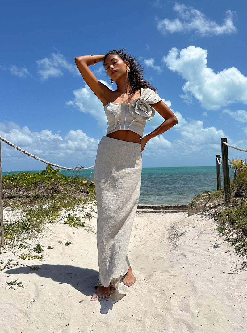 JESSIE X JBQ - Hope Skirt - Taupe
