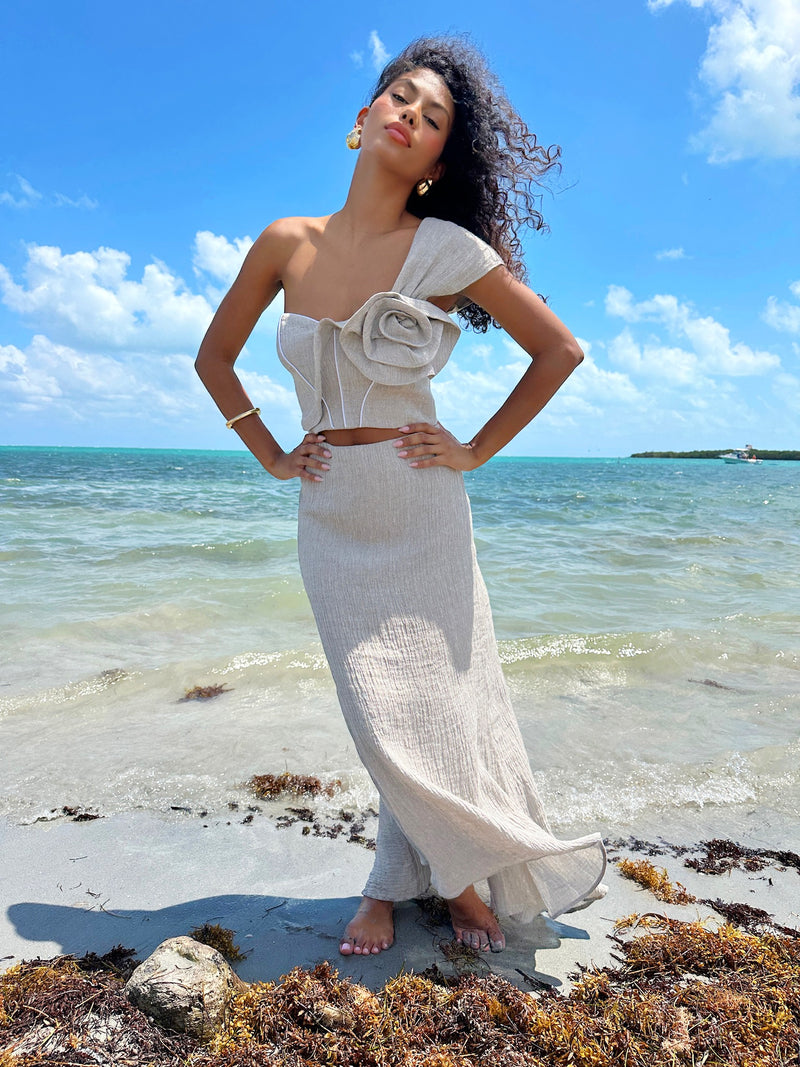 JESSIE X JBQ - Hope Skirt - Taupe