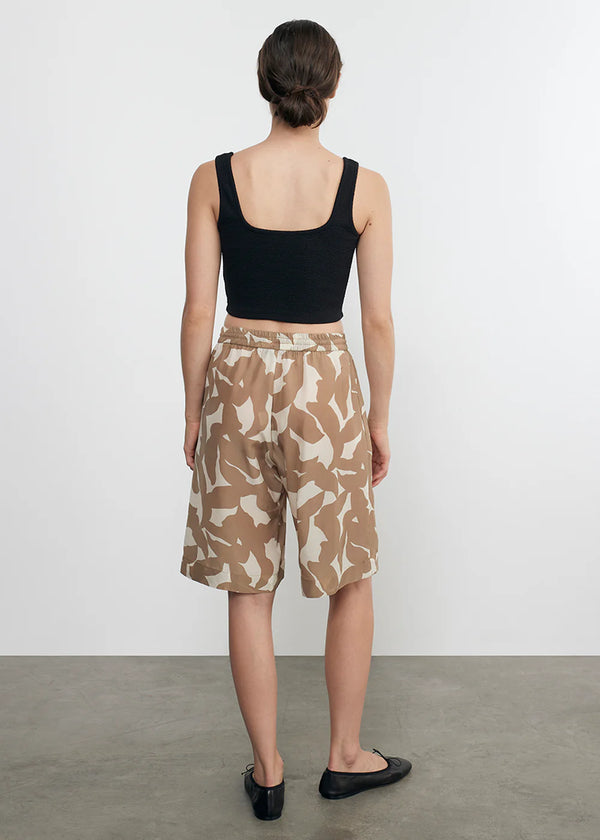 Enza Costa - Jacquard Bandeau Princess Cut Top - Black