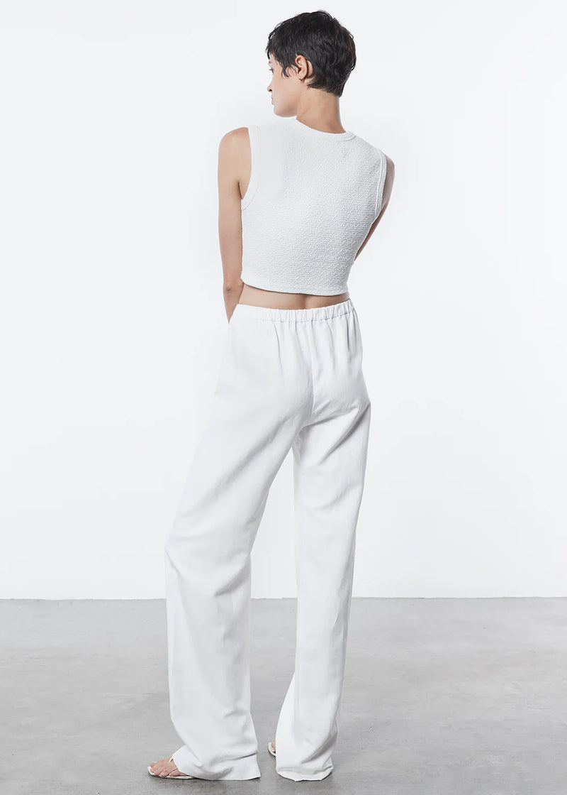 Enza Costa - Twill Everywhere Pant - Off White