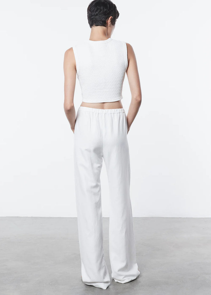 Enza Costa - Twill Everywhere Pant - Off White