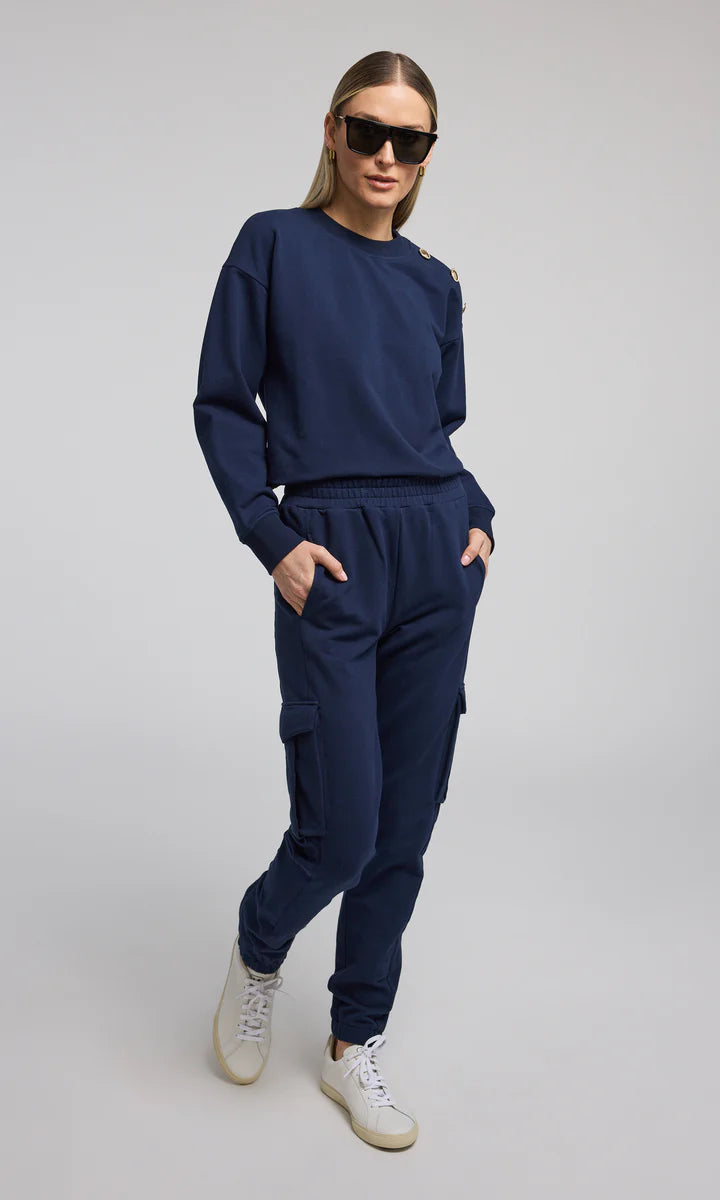 Generation love - Chandra Fleece Sweatpants - Navy