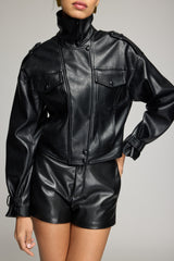 DUBLIN VEGAN LEATHER JACKET