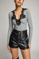 LADY LACE COMBO TOP