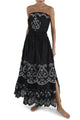 BLACK / WHITE EYELET