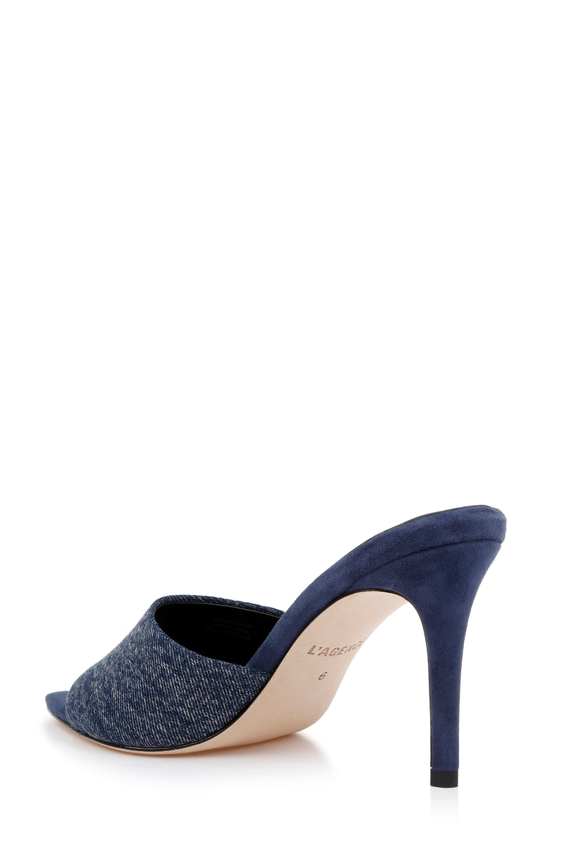 L’agence - Lolita Heel Sandal - Dark Denim