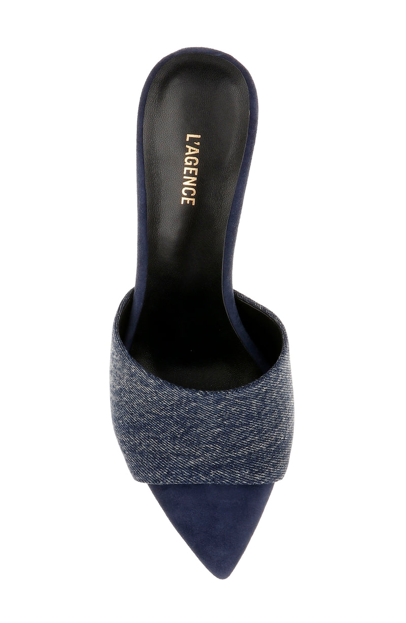 L’agence - Lolita Heel Sandal - Dark Denim