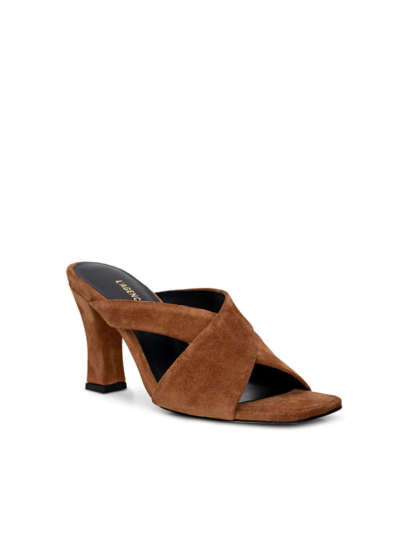 L’agence - Mirabelle Suede Sandal - Buckskin Suede