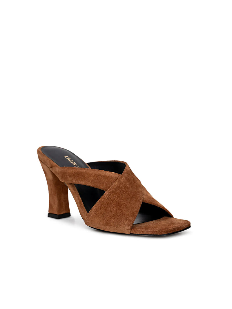 L’agence - Mirabelle Suede Sandal - Buckskin Suede