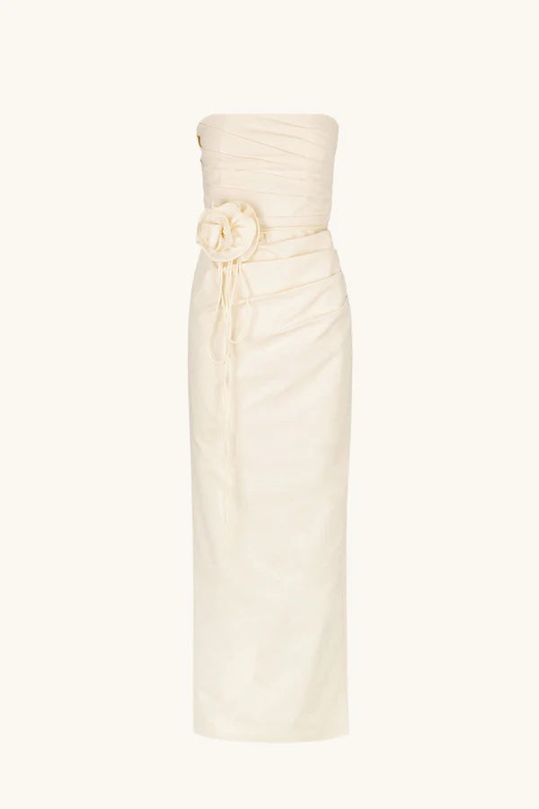 Shona Joy - Lani Strapless Draped Maxi Dress